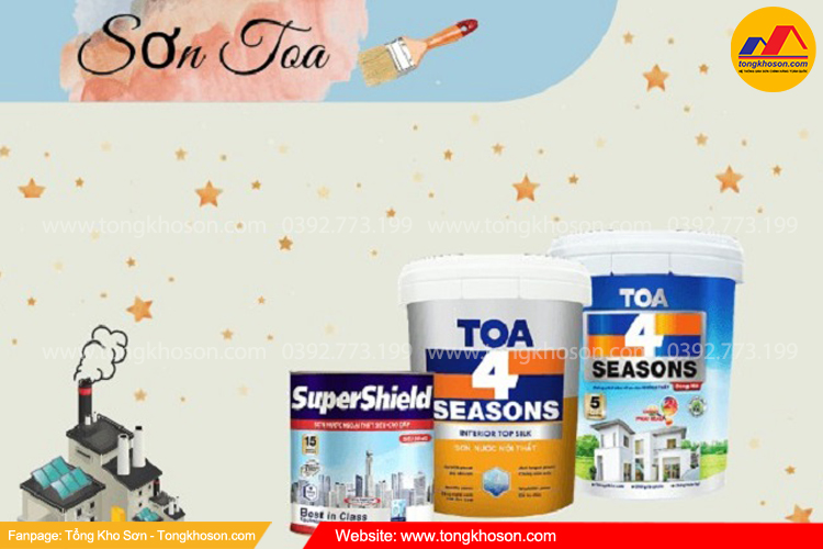 Đánh giá về độ bền của sơn TOA