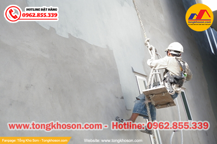 Ưu điểm sơn chống thấm tại Quảng Ngãi