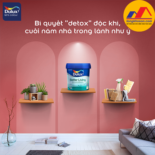 Ưu điểm sơn nội thất Dulux