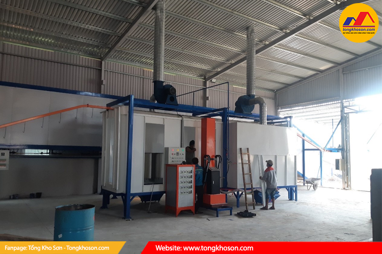 ứng dụng công nghệ sơn tĩnh điện