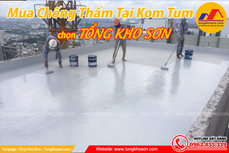 Có nên sử dụng sơn chống thấm tại Kom Tum