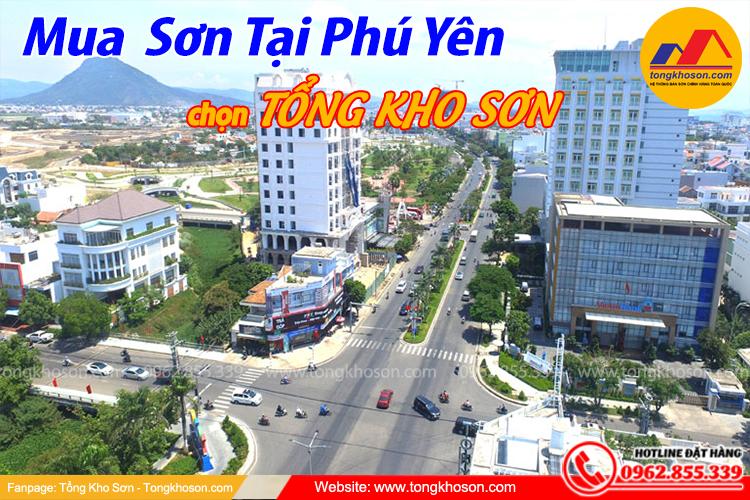 Mua sơn tại Phú Yên chọn Tổng Kho Sơn