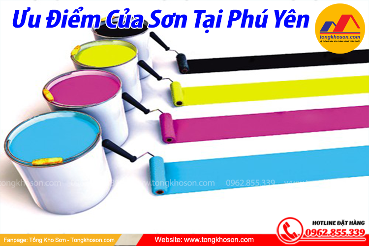 Ưu điểm khi đặt hàng ở Tổng Kho Sơn tại Phú Yên