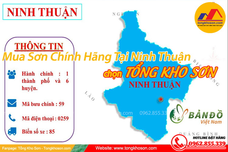 Giao hàng tận nơi tại Ninh Thuận