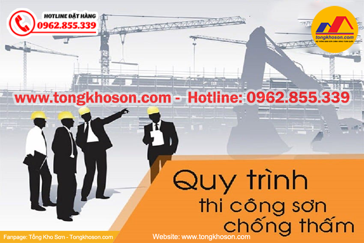 Thi công sơn chống thấm tại Quảng Bình hiểu quả nhất