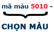 chọn màu sơn Apec
