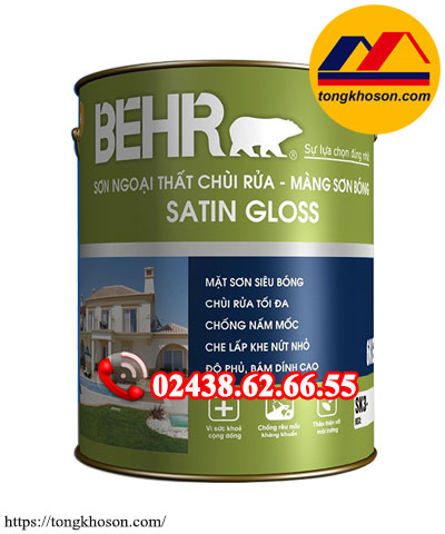 Sơn Behr ngoại thất bóng