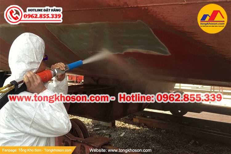 các gốc sơn tàu biển