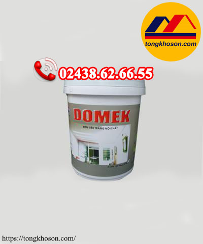 Sơn Domek nội thất siêu trắng