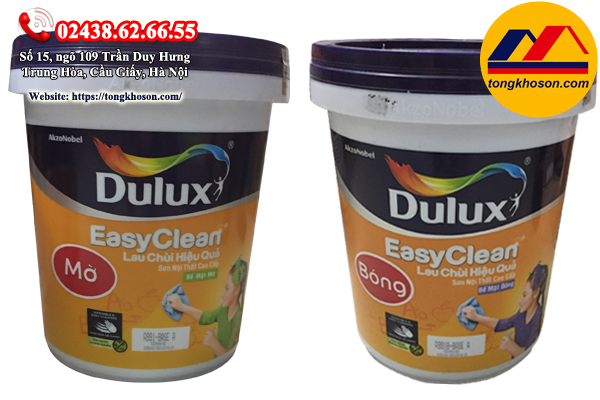 sơn dulux Easy Clean lau chùi hiệu quả