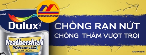 sơn dulux weathershield powerflexx