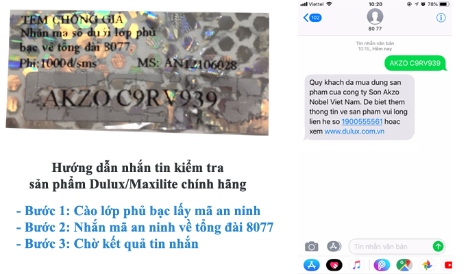 nhăn tin kiểm tra thùng sơn nhăn tin kiểm tra thùng sơn