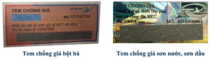 tem chống giả dulux tem chống giả dulux