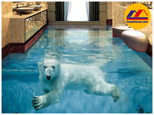 Mẫu sàn Epoxy 3D số 11 Mẫu sàn Epoxy 3D số 11
