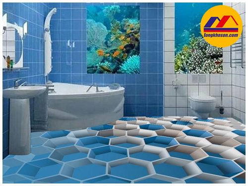 Mẫu sàn Epoxy 3D số 18 Mẫu sàn Epoxy 3D số 18