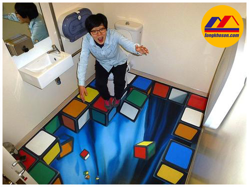 Mẫu sàn Epoxy 3D số 19 Mẫu sàn Epoxy 3D số 19