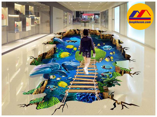 Mẫu sàn Epoxy 3D số 21 Mẫu sàn Epoxy 3D số 21