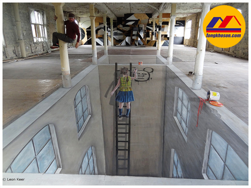 Mẫu sàn Epoxy 3D số 30 Mẫu sàn Epoxy 3D sô 30
