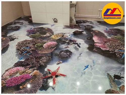 Mẫu sàn Epoxy 3D số 35 Mẫu sàn Epoxy 3D số 35
