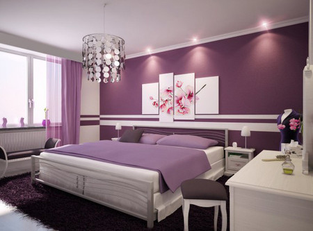 màu tím hoa cà cho người tuổi Kỷ Dậu