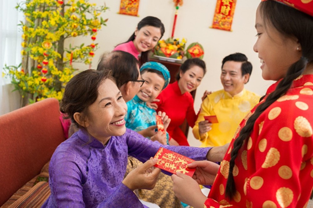 tục lì xì đầu năm