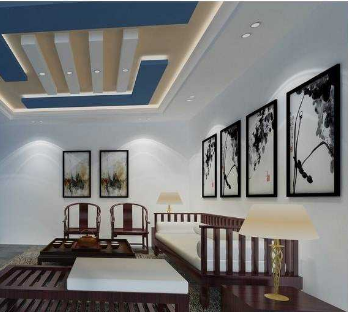 Gia chủ mệnh Hỏa nên kết hợp các phào chỉ hoặc các điểm nhấn màu xanh dương sẽ rất tốt