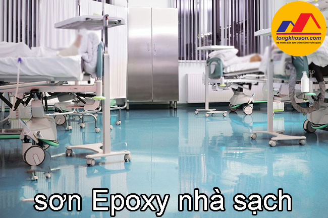 Sơn epoxy cho công trình nhà sạch