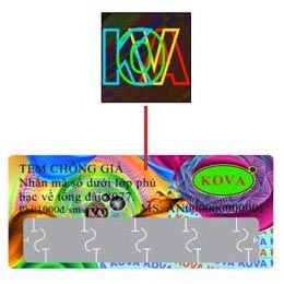 nhận biêt sơn Kova thật - giả 5