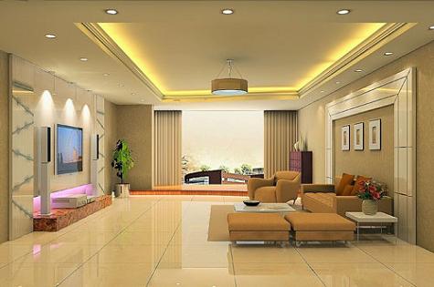 Gia chủ mệnh Kim xây nhà hướng Nam có thể chọn gạch lát sàn ánh vàng như thế này sẽ cực kỳ tốt
