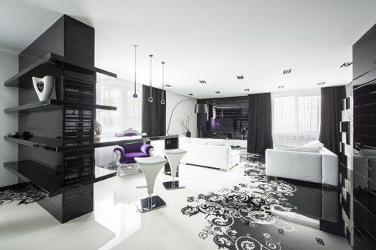 nhà màu đen rất tốt cho mệnh mộc