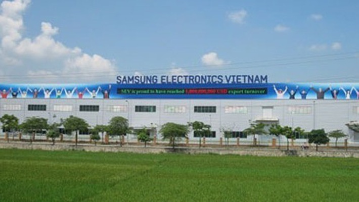 dự án nhà máy samsung bắc ninh