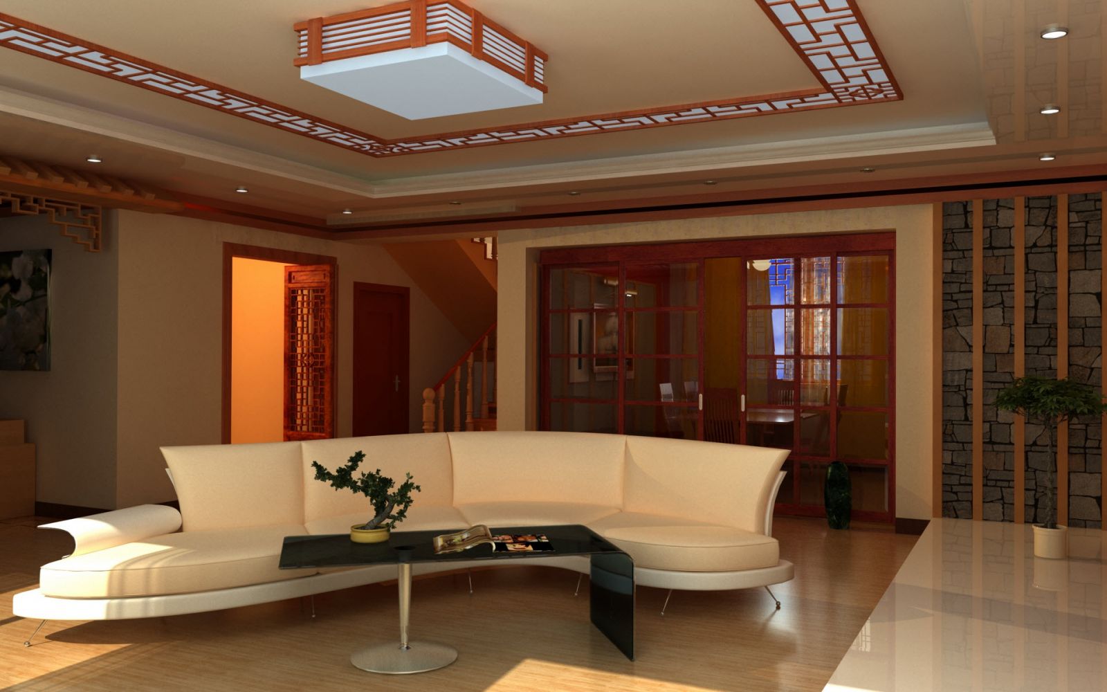 sơn nhà màu nâu đất