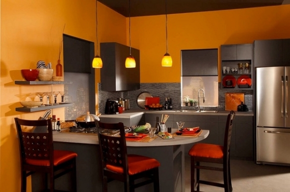 phối gam màu ấm áp
