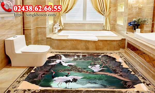 Cách làm sơn sàn epoxy 3D