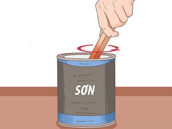 cách pha sơn nước