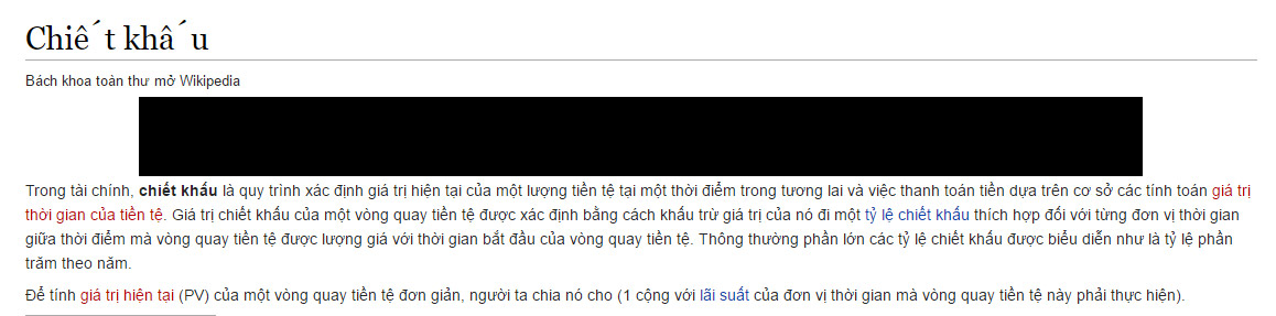 chiết khấu là gì?