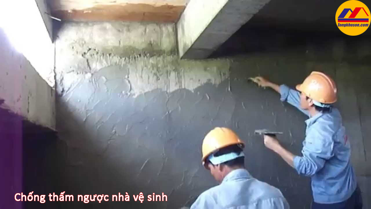 chống thấm ngược nhà vệ sinh