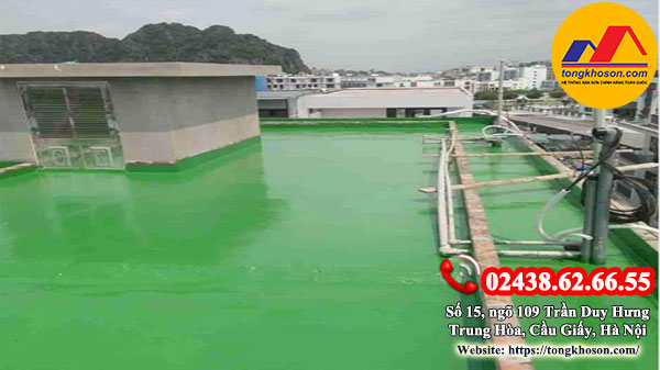 Hình ảnh sau thi công chống thấm 2