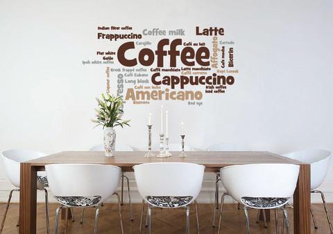 Trang trí nhà với decal dán chữ