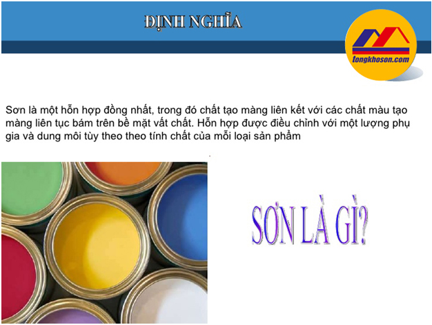 Định nghĩa sơn công nghiệp