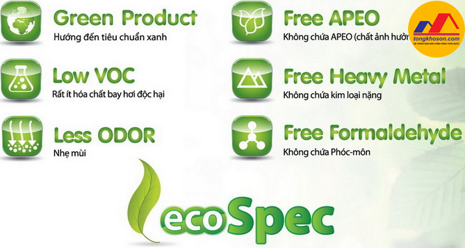Sơn Spec Eco công nghệ xanh