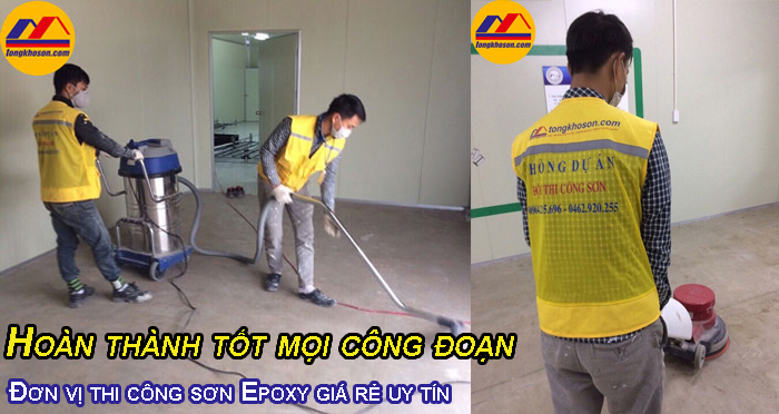 Hoàn thành tốt mọi công đoạn