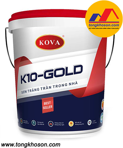 Sơn Kova K10 màu trắng sứ