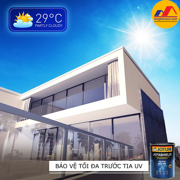Kháng tia UV gấp 2 lần