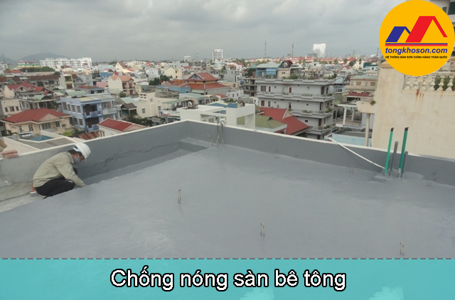 Kova CN5 - chống nóng sàn bê tông hiệu quả