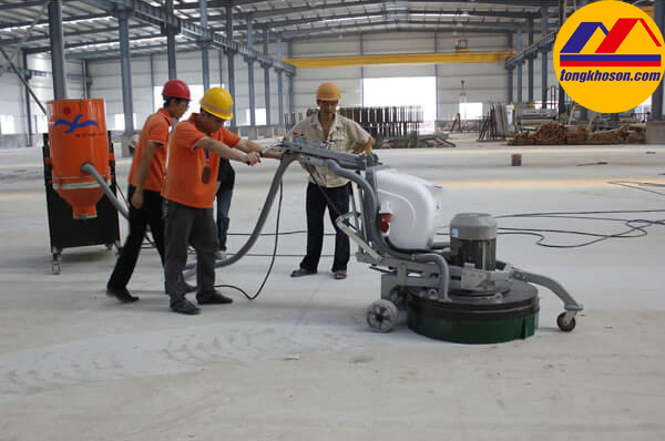chuẩn bị bề mặt sàn 