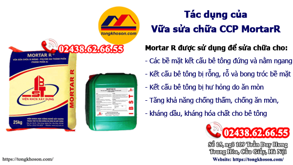 vữa sửa chữa mortar R