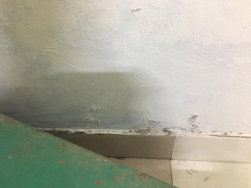 Hiện tượng muối hóa chân tường
