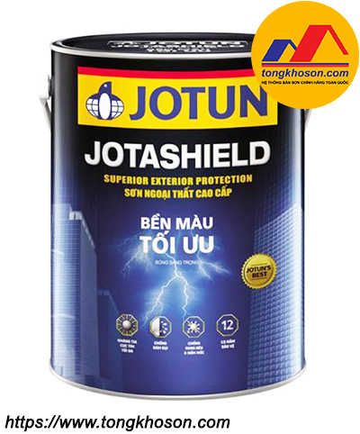 Sơn ngoại thất Jotun Jotashield bền màu tối ưu