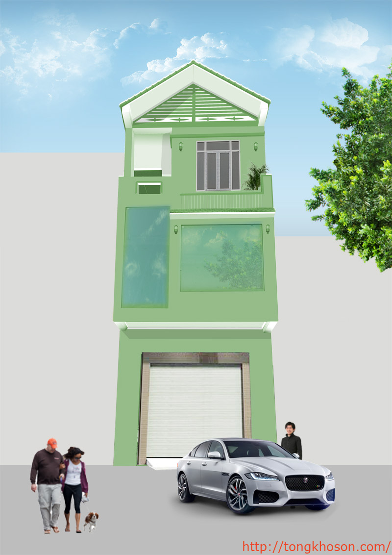 nhà sử dụng sơn jotun
